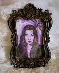 'Morticia Addams' Framed Print