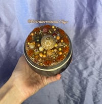 Gold sun stash Jar 