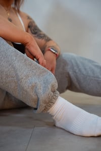 Image 4 of U Perform Crew Socks (1 Pair) - White 