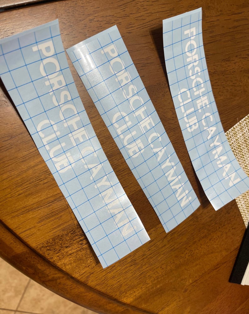 Image of  Cayman club sticker