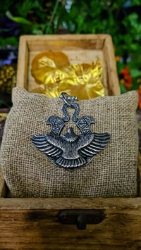 Image 2 of 👑The Armored Kingdom Imperial War Eagle Necklace