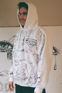 Image 2 of Hand Painted Hoodie 1