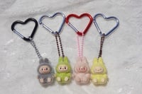 Image 3 of Mini Labubu Inspired Keychains