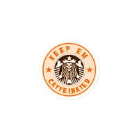 Image 2 of Caffeinated Sticker 