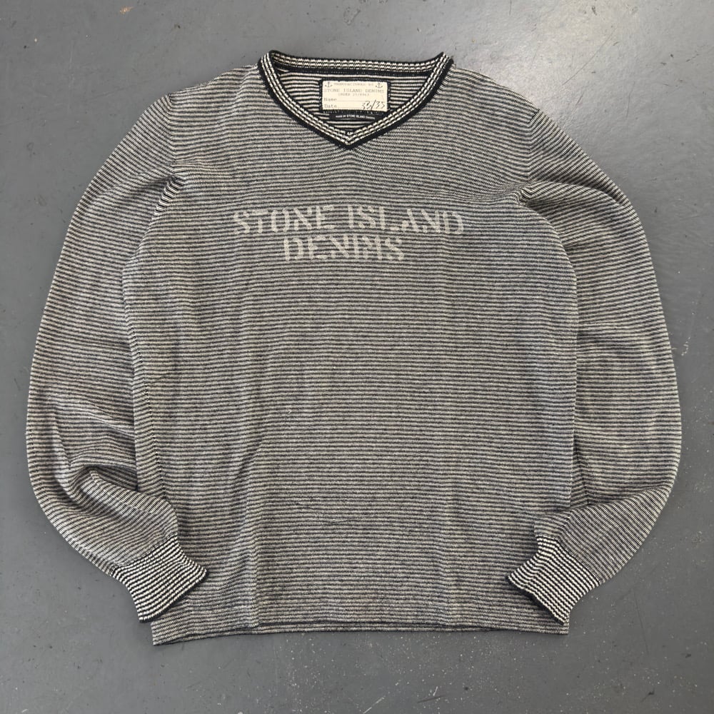 Image of SS 2007 Stone Island Denims Long Sleeve T-shirt, size medium