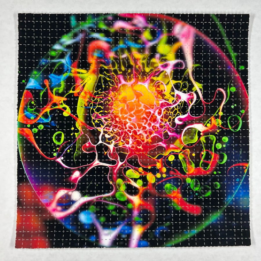 Image of Chromatic Vortex 1 - Blotter Art