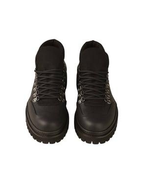 Men Lychee Nylon Boots 