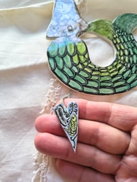 Image 5 of Elspeth the Mermaid and her Cat Wall Plaque 