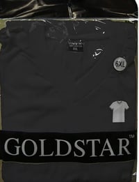 Goldstar black V neck 