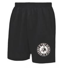Image of Shorts white logo