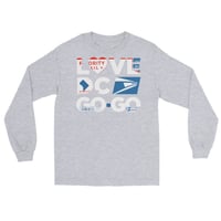 Image 2 of LOVEDCGOGO "US POSTAL" Men’s Long Sleeve Shirt (see color options)