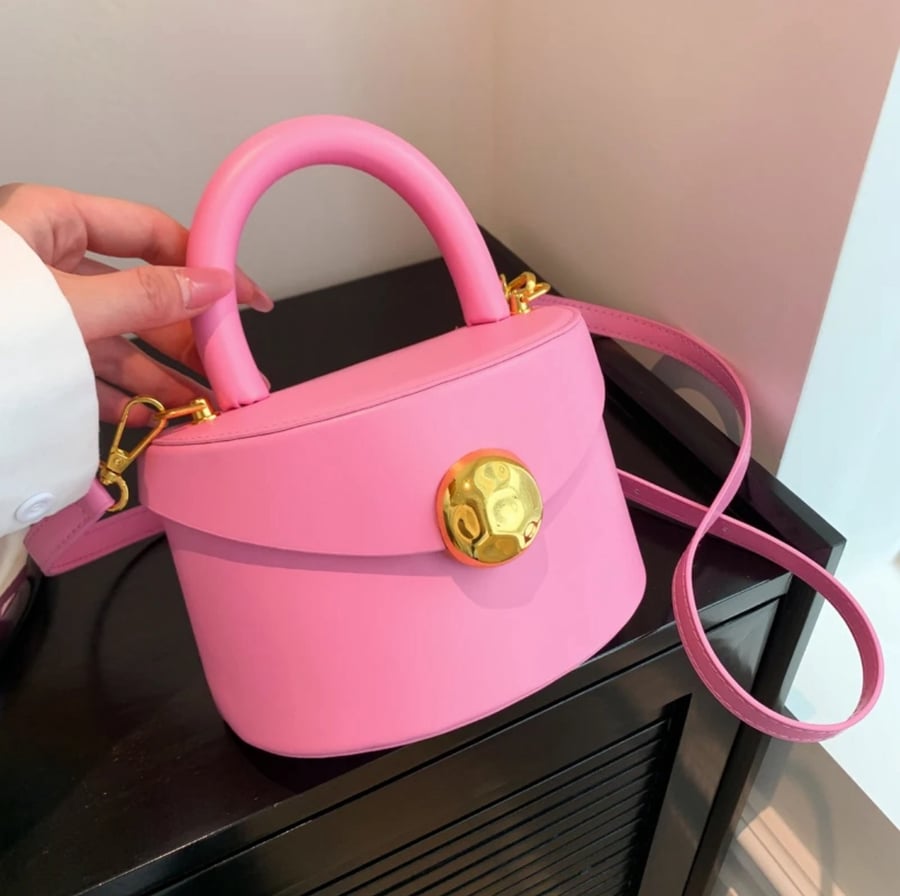 Image of  Bucket solid rock hand bags 