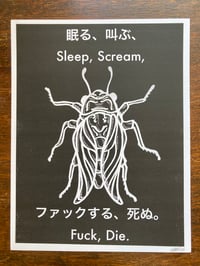 Image 2 of 'Sleep Scream Fuck Die' Prints