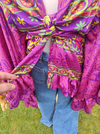 Image 13 of Amara Wrap dress - Pink