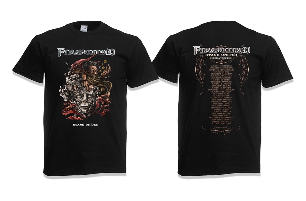 FIREWIND - XMAS BUNDLE (TOUR SHIRT + PATCH + SIGNED CARD)