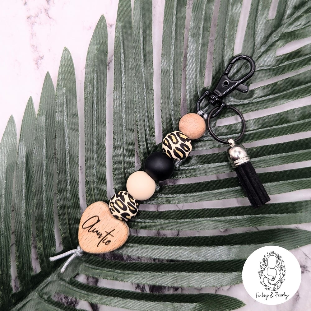 KEYRING: Engraved Heart