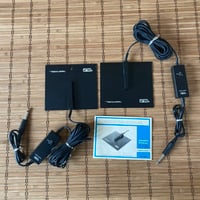 Image 1 of Pair of Realistic PZM Microphones • 33-1090A & 33-1090B • 1980s made in Japan • with manual