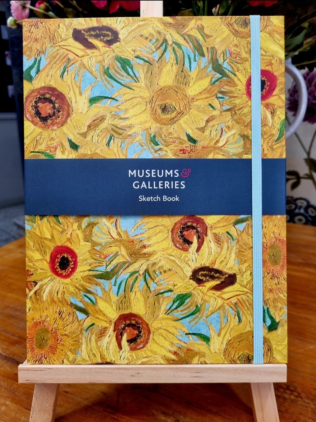 Image of van Gogh Sunflowers Sketch Book