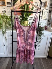 Image 1 of Sheer ruffle dress