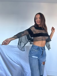 Image 4 of Dark Hues Crop Jumper 