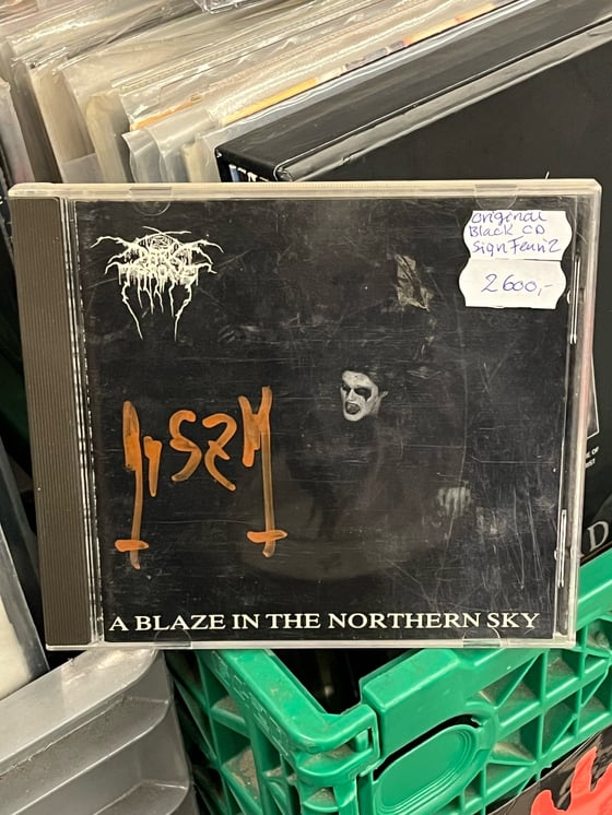 Image of CD Darkthrone A Blaze in the Northern Sky ORIGINAL+SIGNED