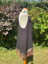 Image 2 of Upcycled Beach Cover-up Dress With Lace Trim