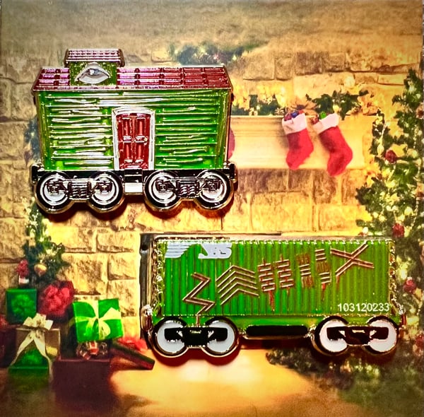 Image of CHRISTMAS TRAIN SET