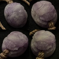 Image 1 of Amethyst Scarab amulet. 