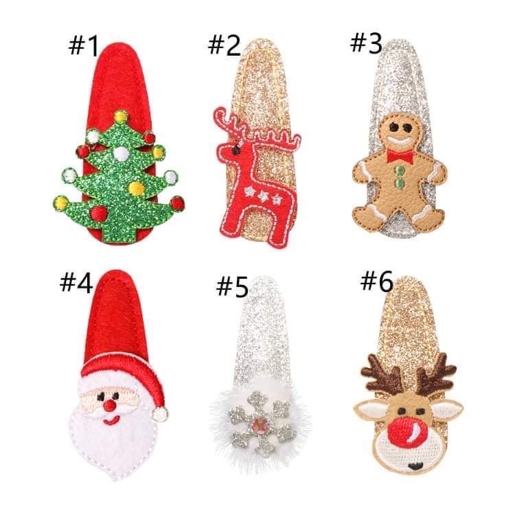 Image of Christmas snap clips 