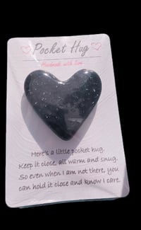 Image 3 of Pocket Hug – Fused Glass Heart Gift