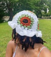 Orange Flower Hat