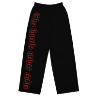 Image 1 of Black “World Tour” Sweatpants (Oversized Print)