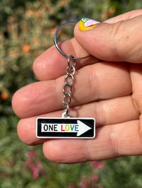 One Love Keychain/Charm
