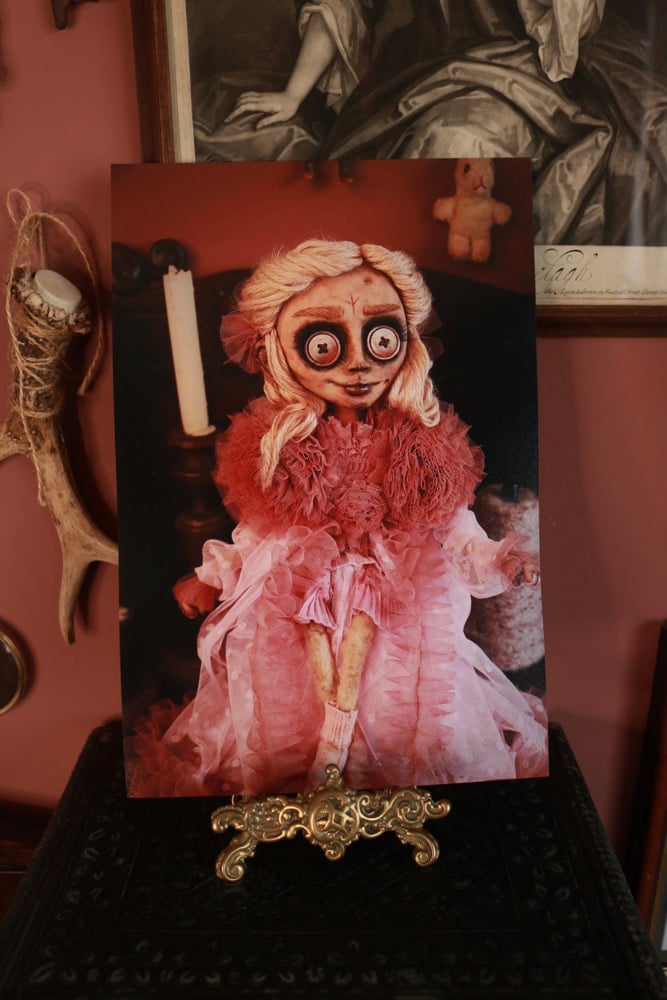 Image of Pink Witch Art Print