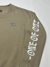 Image 3 of KEEP GOD FIRST - BROWN CREWNECK