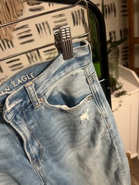 Image 2 of American eagle distressed denim jeans 