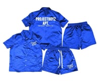 Image 1 of ProjectBoyz Apt Blue Short Set (2025)