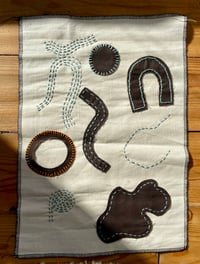 Image 2 of Blue ans Brown Stitch