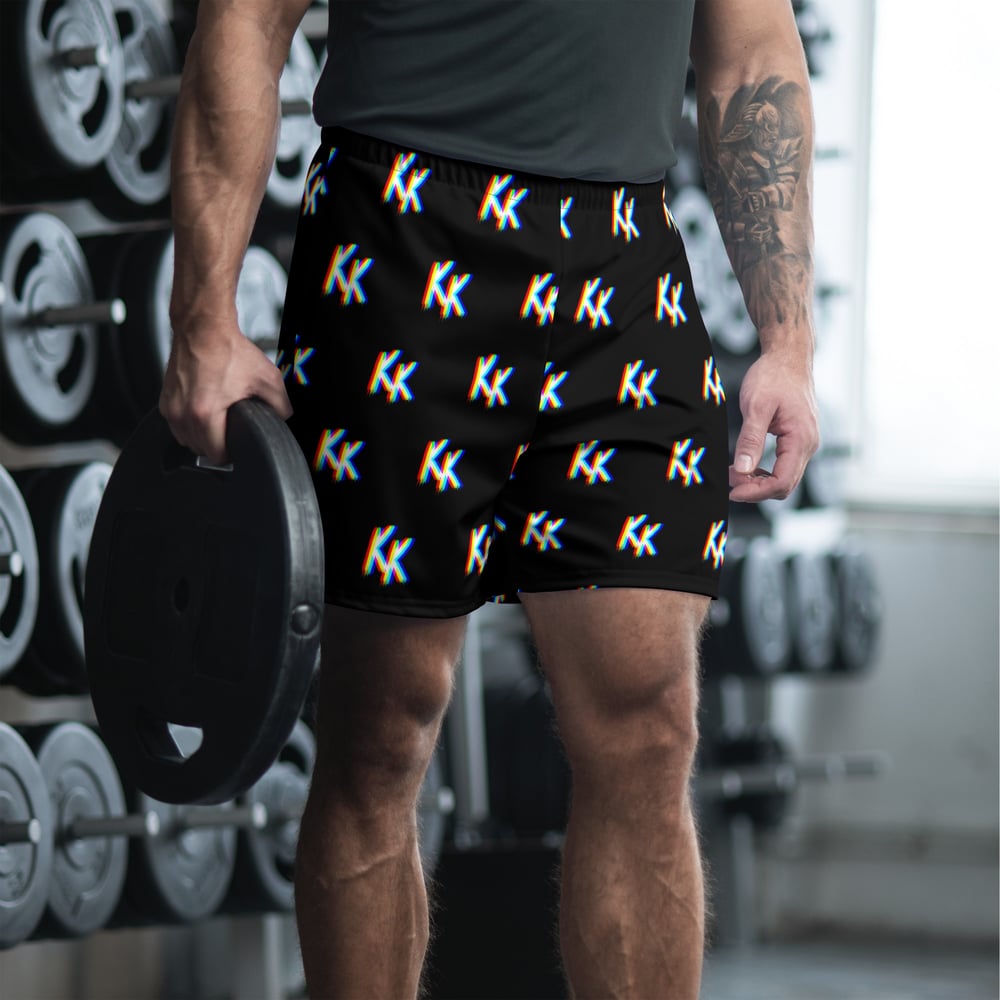 Image of Men Glitch Athletic Shorts  