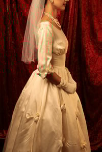 Image 12 of 1950s Flower Ballgown 