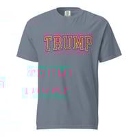 Image 6 of TRUMP Arch College Vintage Unisex garment-dyed heavyweight t-shirt from PatriotsCo