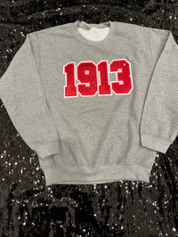 Image 4 of  1913 SEQUIN GRAY CREWNECK