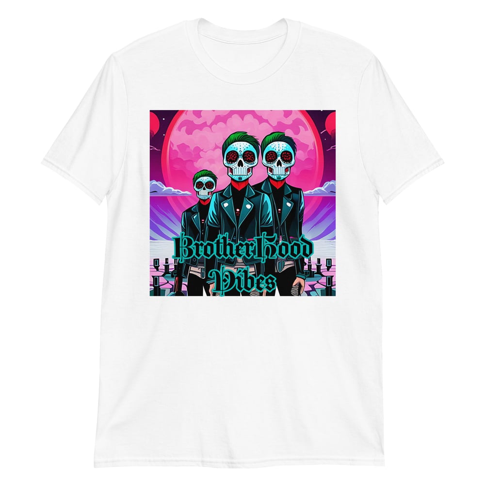 3-Skeletons BrotherHood Vibes Short-Sleeve T-Shirt