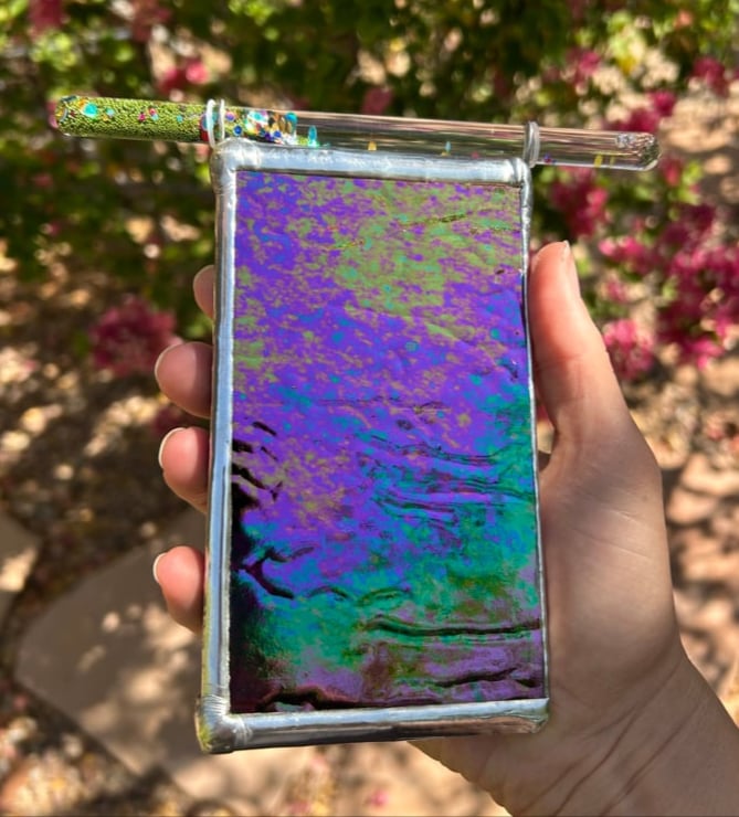 Image of Green Galaxy Mini AuraScope 