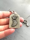 Apache Gold Dog Tag Style Necklace 