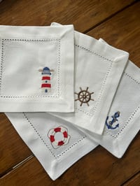Nautical Cocktail Napkins