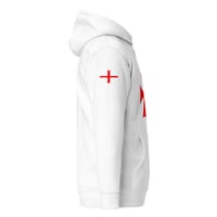 Image 3 of Unisex Hoodie Knights Templar Crusader Cross