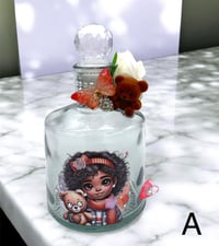 Image 2 of Pretty Lil Brown Girls Decor Bottles