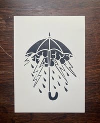 Image 1 of 'Perfect Weather' blockprint