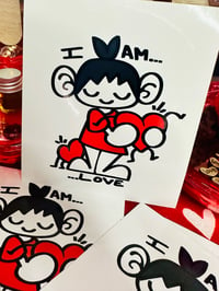 Image 3 of  I AM…LOVE stickers 